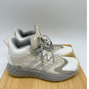 Adidas Basketball Shoes Men's Size 9 Mid Top Athletic Sneakers FW9513